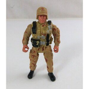 Chap Mei Desert Camo Soldier Force Troop Soldier 3.75" Action Figure (B)